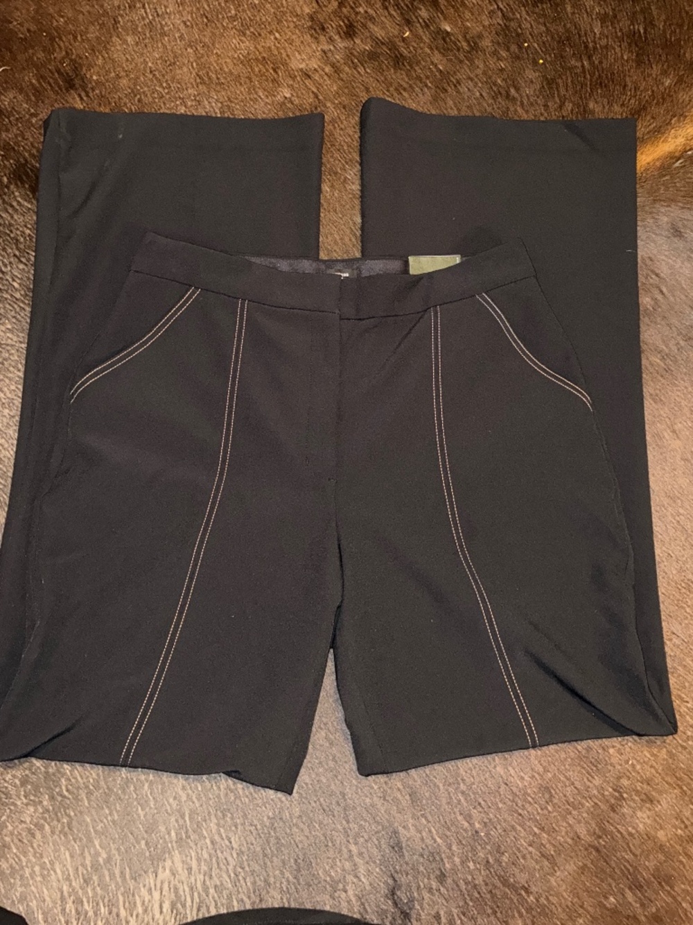Express Editor Flare Trouser Pants